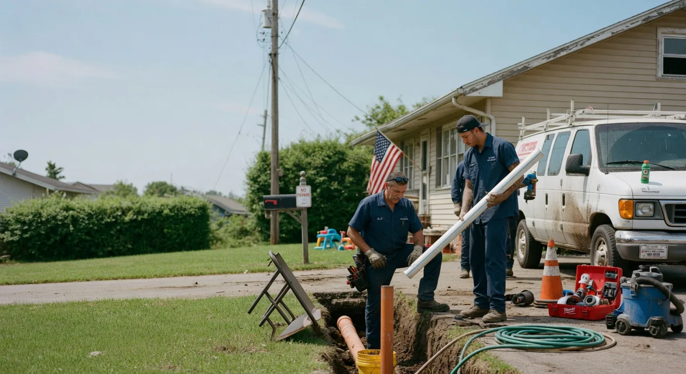 Clogged Drain Repair in Branchville, IN